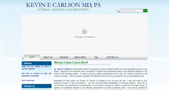 Desktop Screenshot of kevincarlsonmd.com